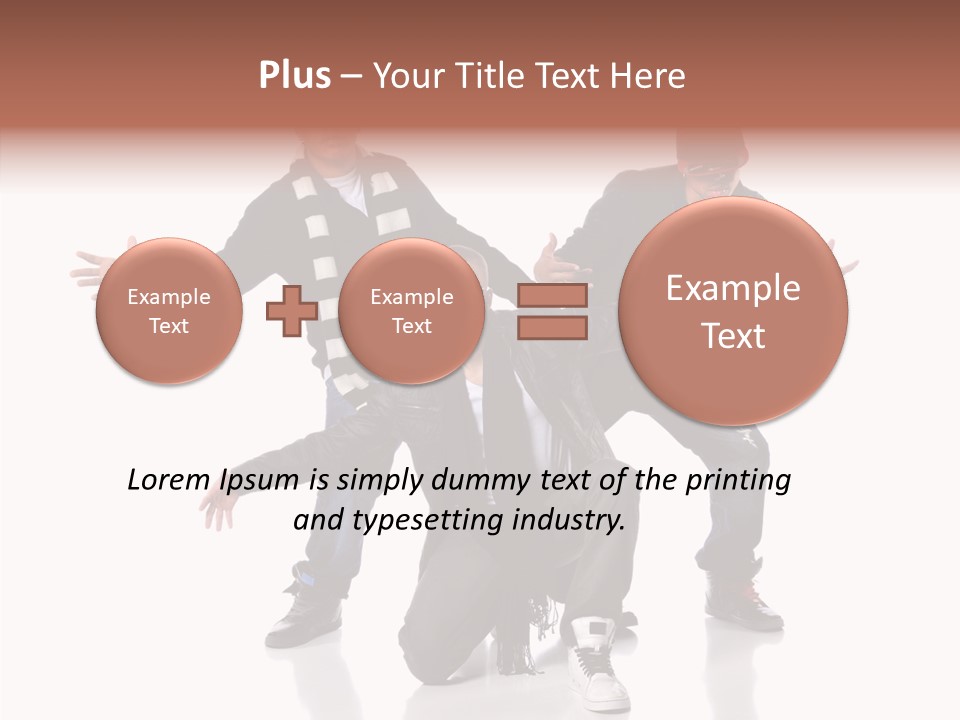 Touching Care Two PowerPoint Template
