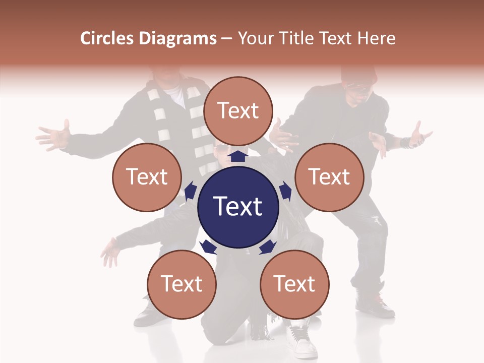 Touching Care Two PowerPoint Template