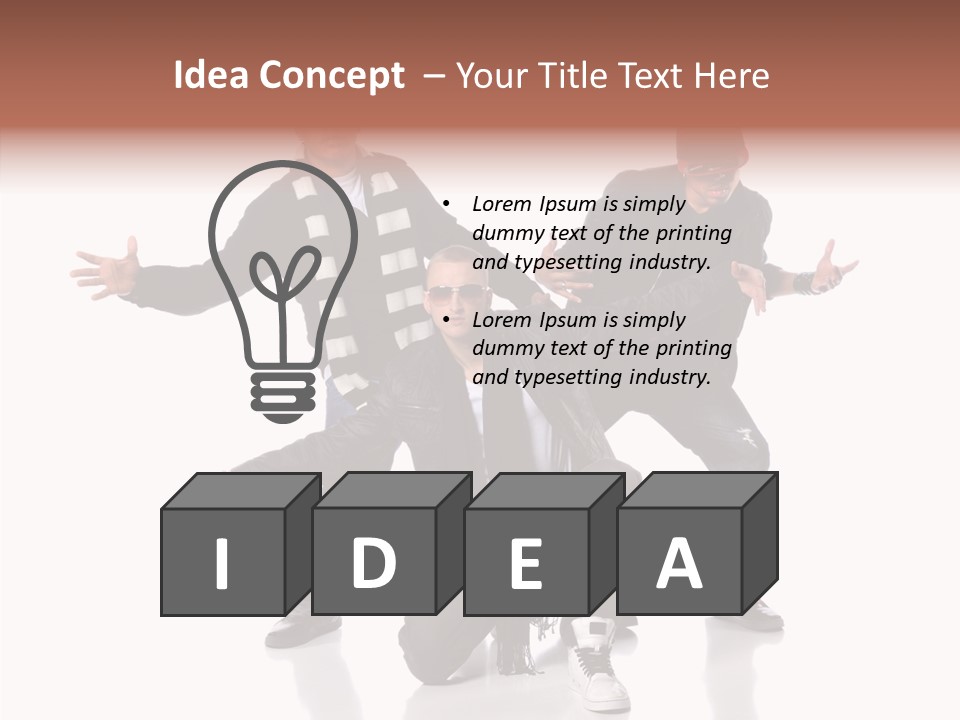 Touching Care Two PowerPoint Template