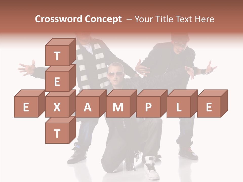 Touching Care Two PowerPoint Template