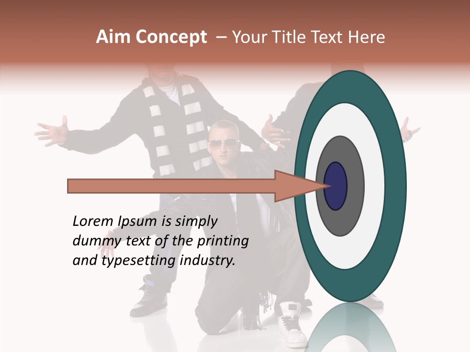 Touching Care Two PowerPoint Template