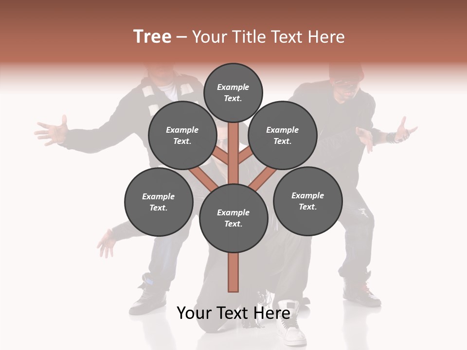 Touching Care Two PowerPoint Template