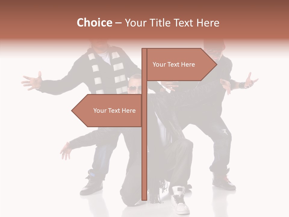 Touching Care Two PowerPoint Template