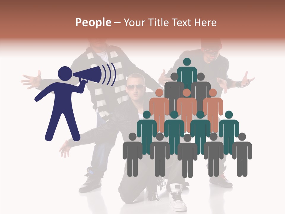 Touching Care Two PowerPoint Template