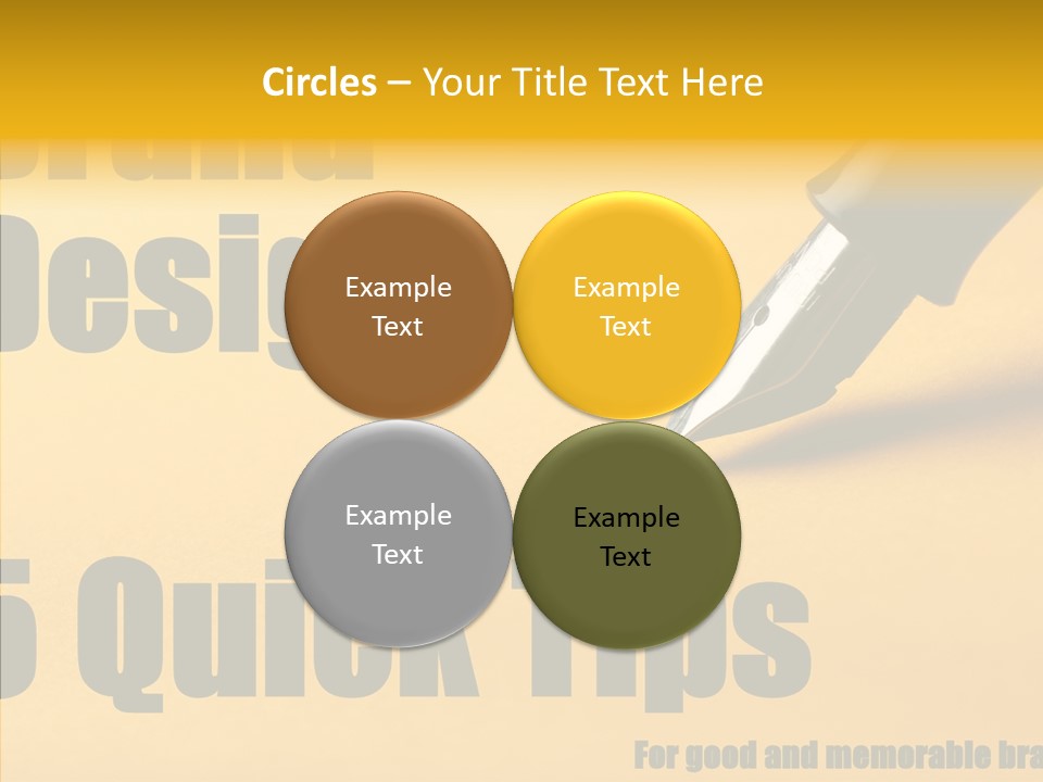 Hand Aging Hold PowerPoint Template