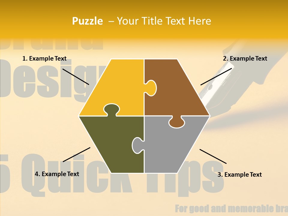 Hand Aging Hold PowerPoint Template