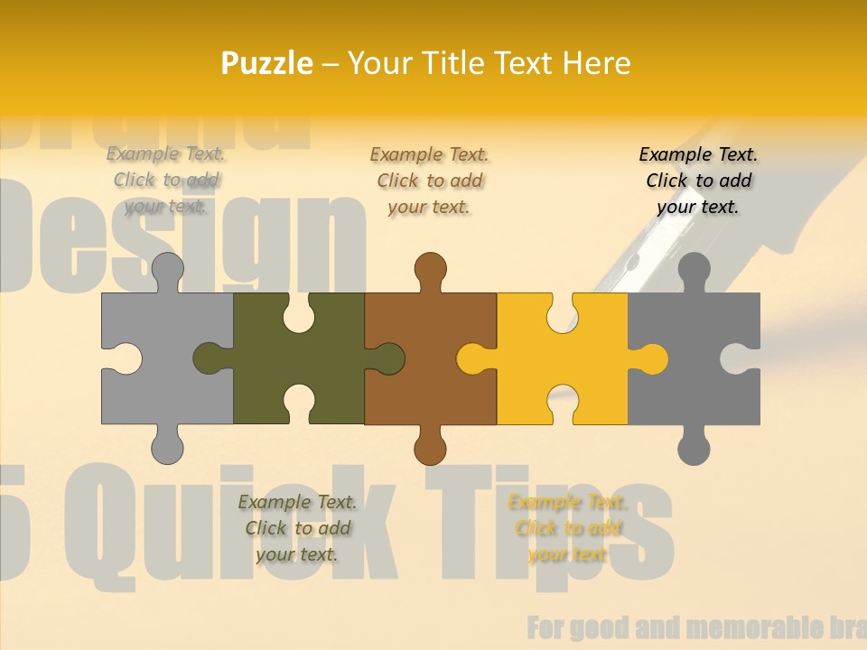 Hand Aging Hold PowerPoint Template