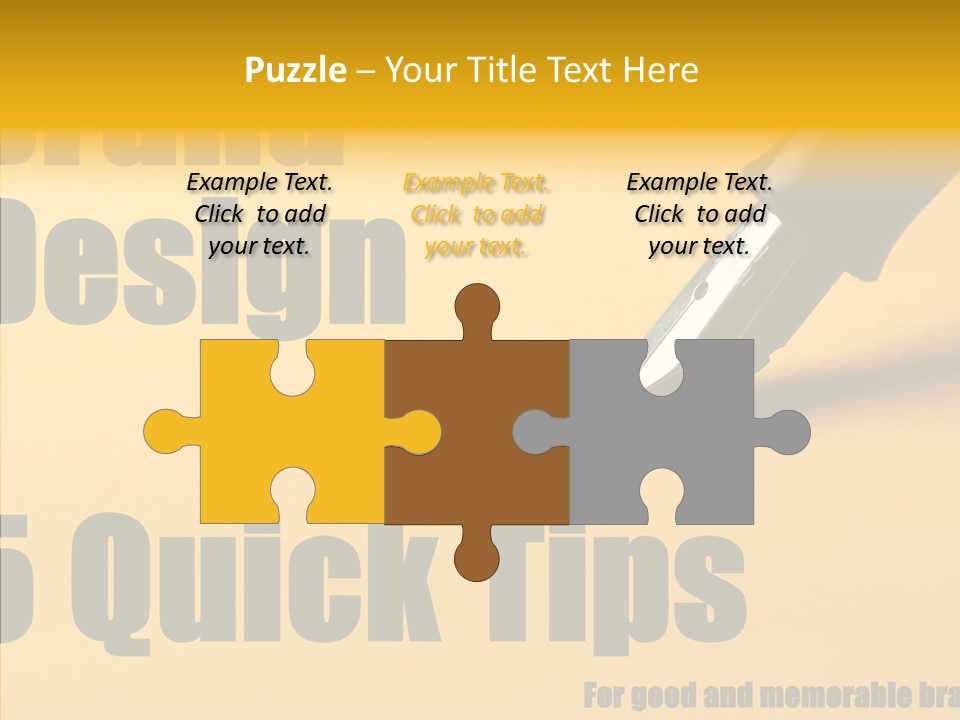 Hand Aging Hold PowerPoint Template