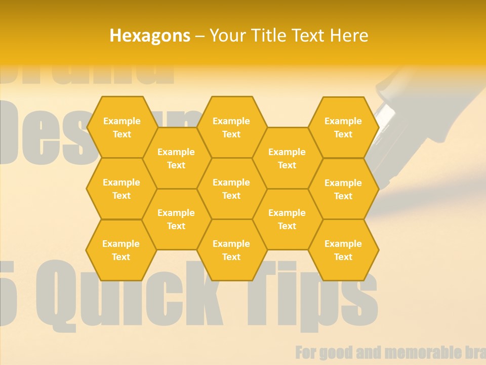 Hand Aging Hold PowerPoint Template