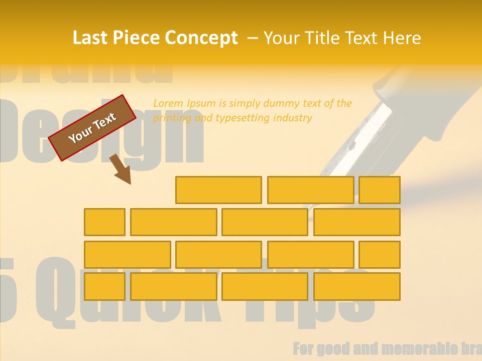 Hand Aging Hold PowerPoint Template