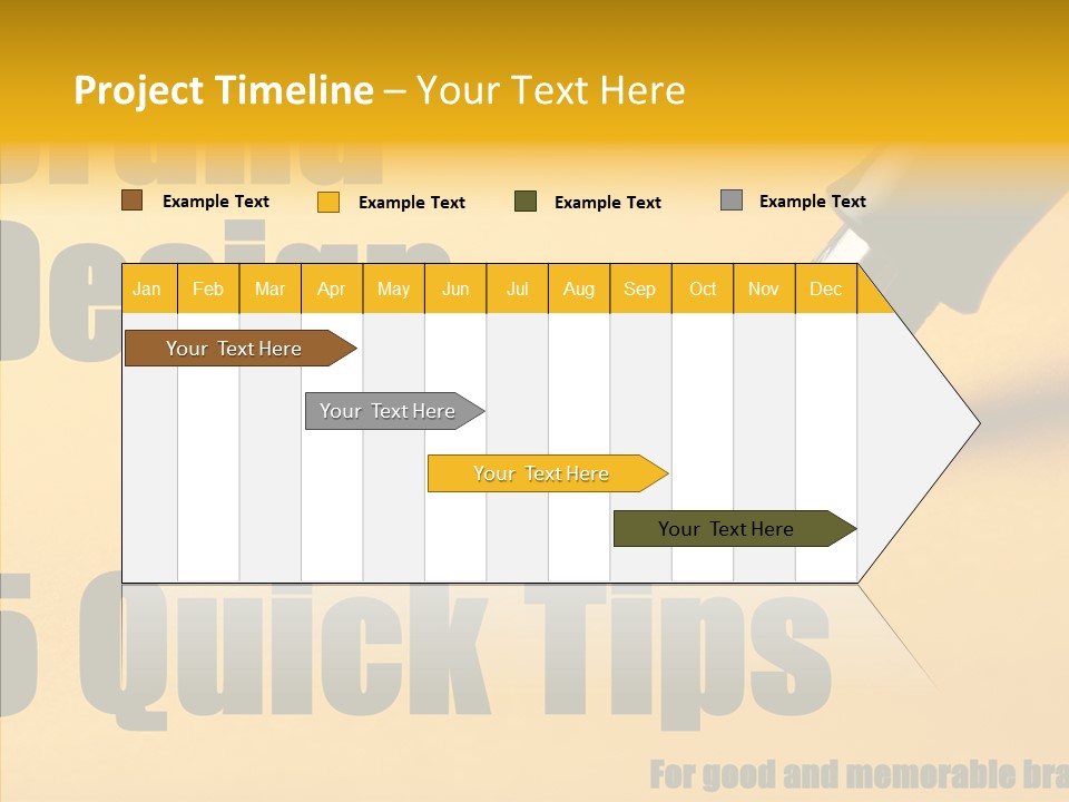 Hand Aging Hold PowerPoint Template