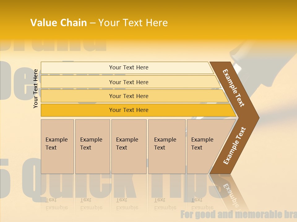 Hand Aging Hold PowerPoint Template
