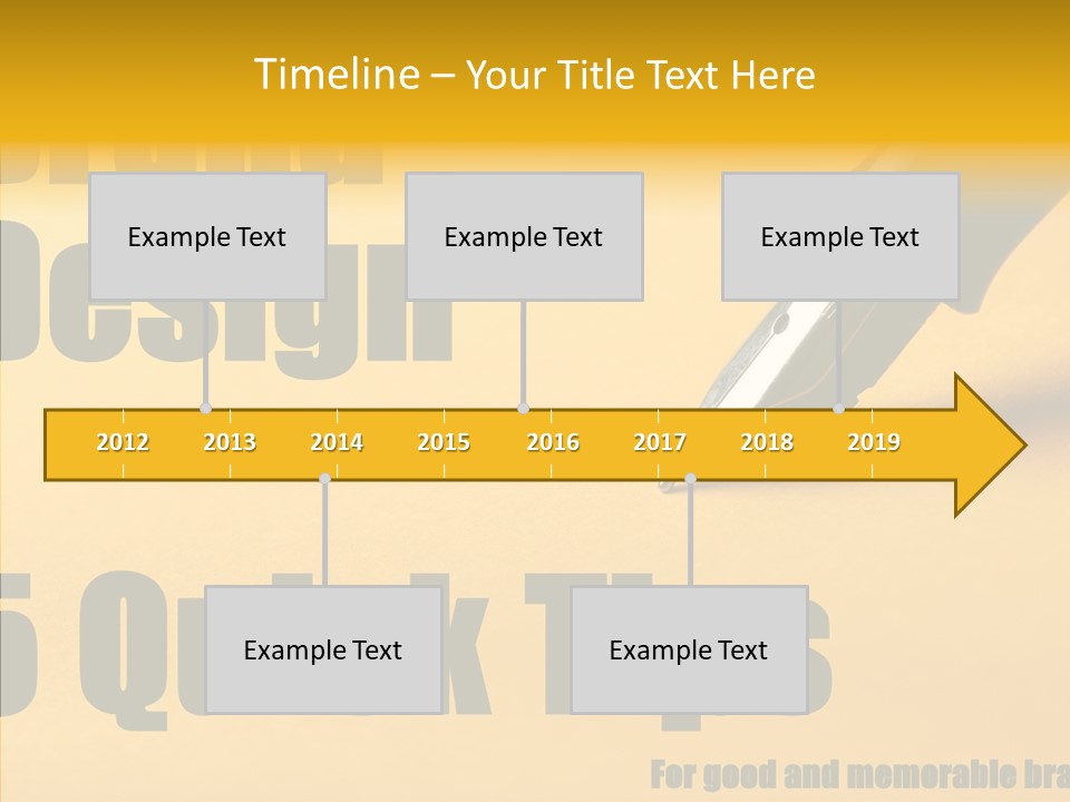 Hand Aging Hold PowerPoint Template