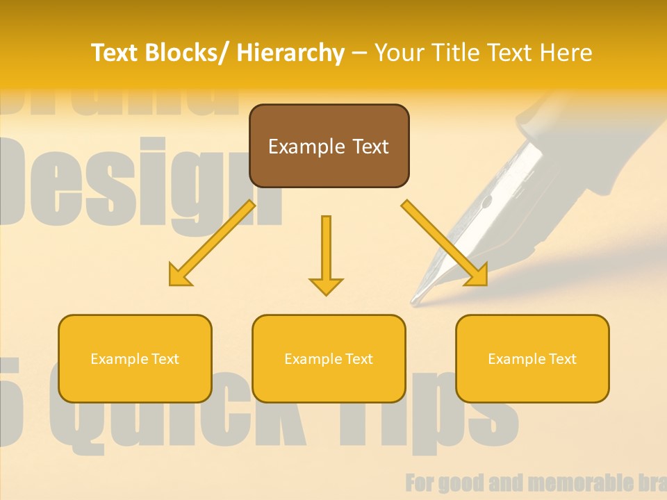 Hand Aging Hold PowerPoint Template