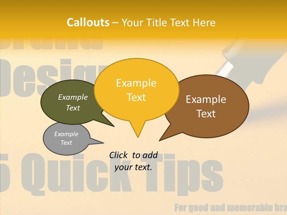 Hand Aging Hold PowerPoint Template