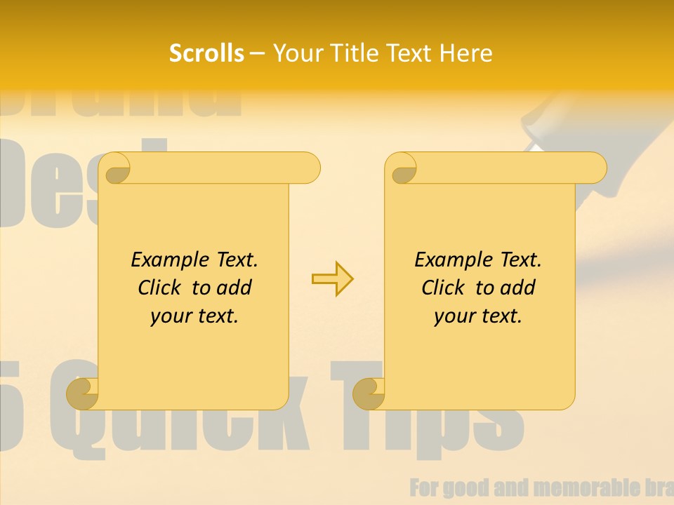 Hand Aging Hold PowerPoint Template