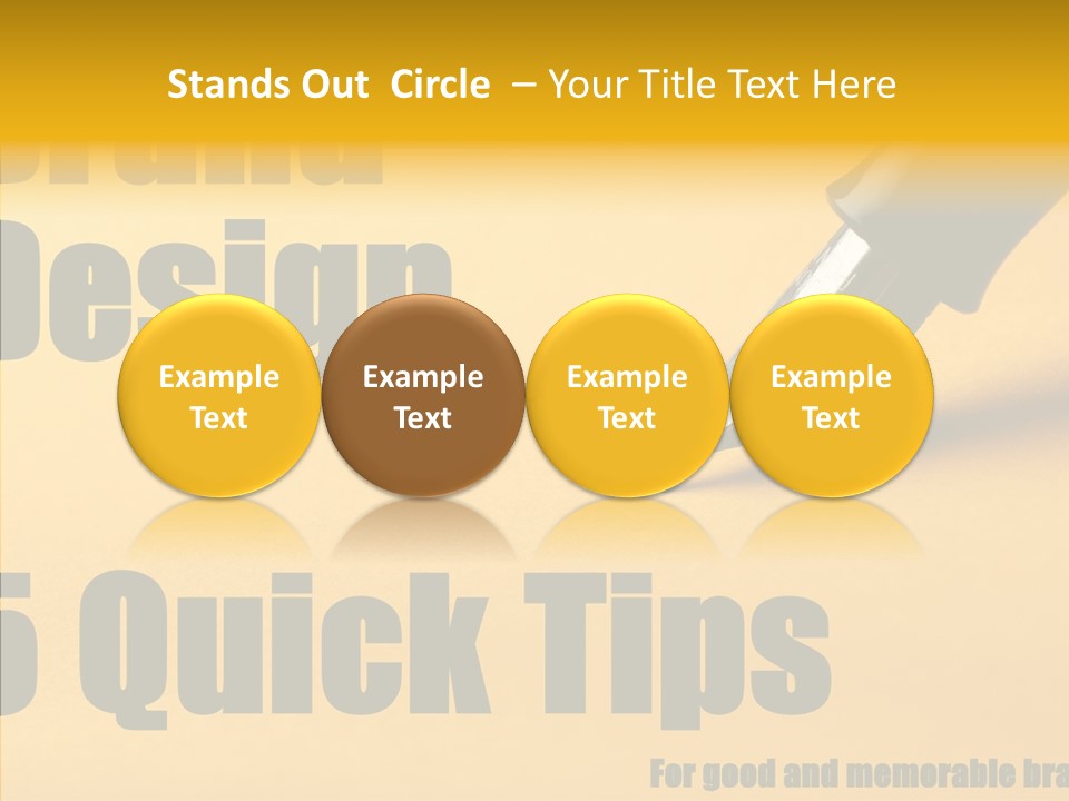 Hand Aging Hold PowerPoint Template