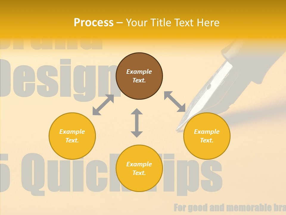 Hand Aging Hold PowerPoint Template