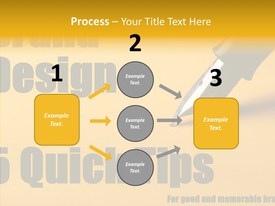 Hand Aging Hold PowerPoint Template