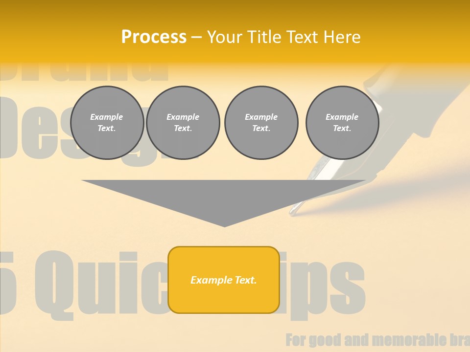 Hand Aging Hold PowerPoint Template