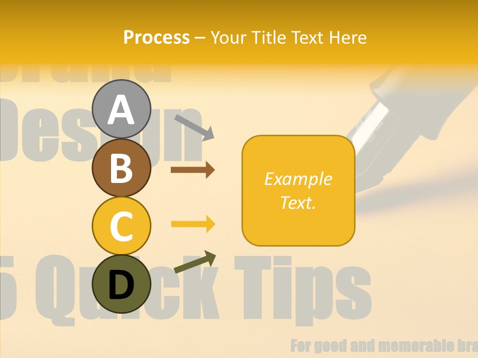 Hand Aging Hold PowerPoint Template