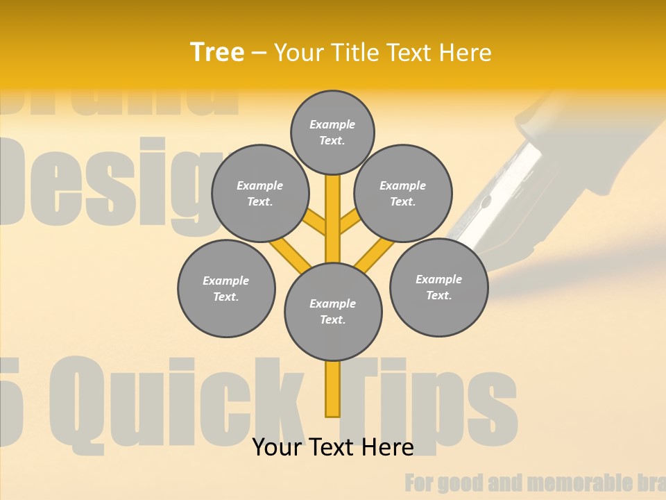 Hand Aging Hold PowerPoint Template