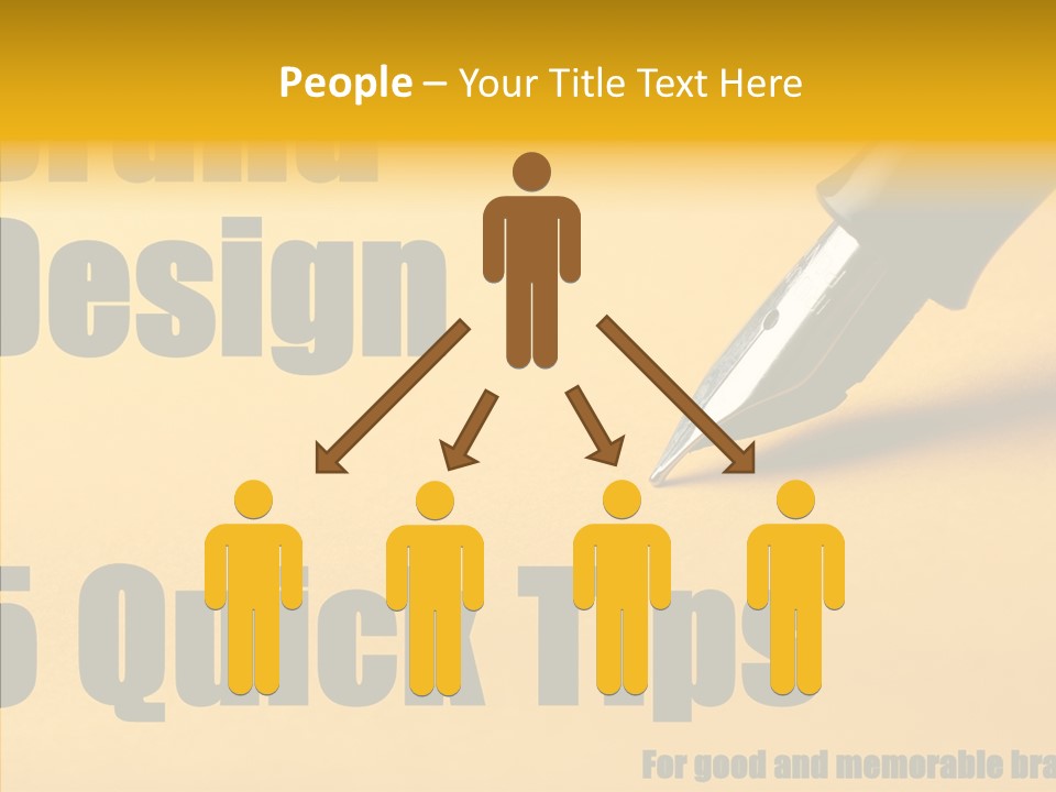 Hand Aging Hold PowerPoint Template