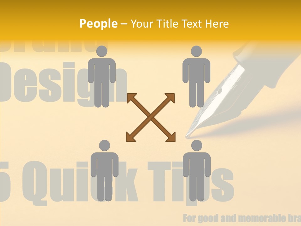 Hand Aging Hold PowerPoint Template