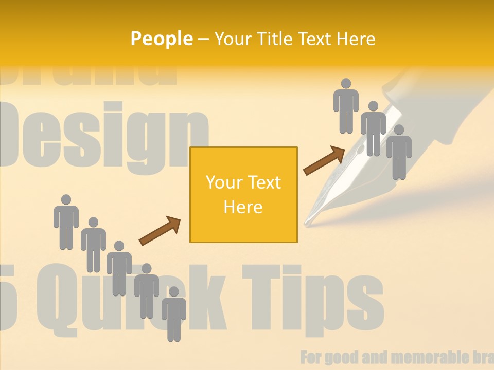 Hand Aging Hold PowerPoint Template