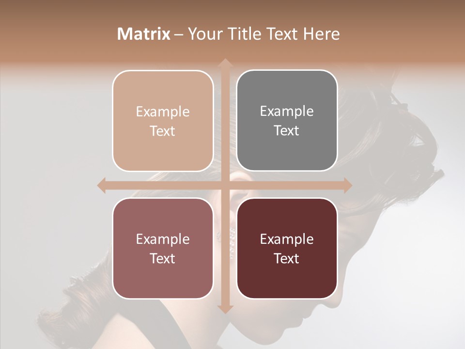 Elderly Closeup Old PowerPoint Template