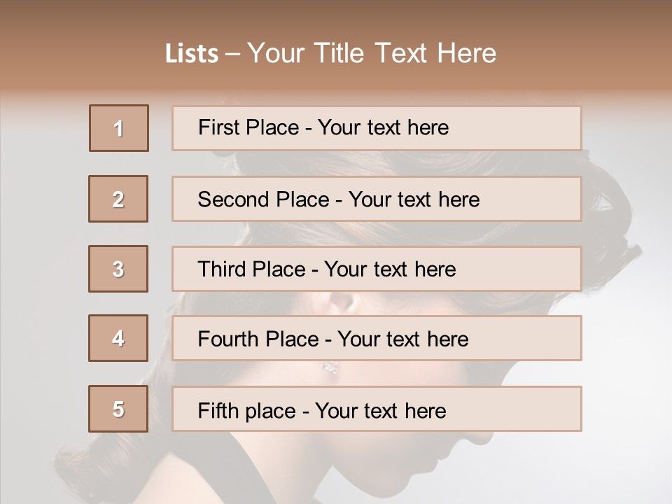 Elderly Closeup Old PowerPoint Template