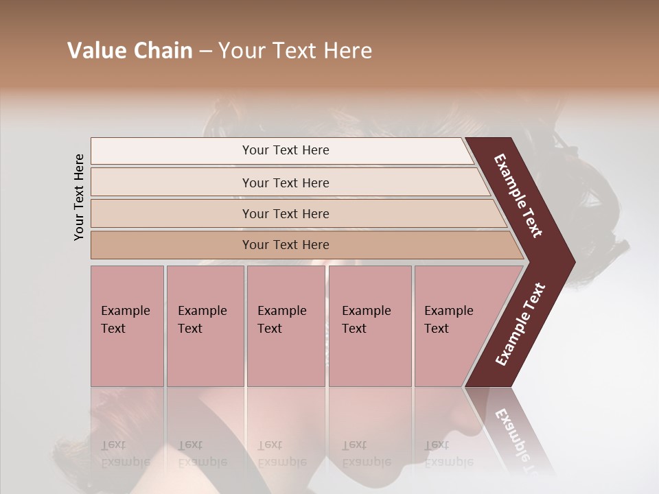 Elderly Closeup Old PowerPoint Template