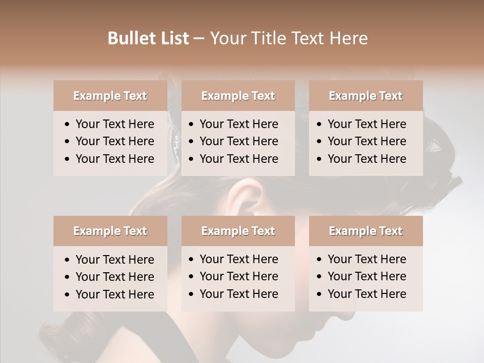 Elderly Closeup Old PowerPoint Template