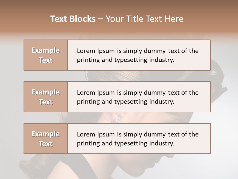 Elderly Closeup Old PowerPoint Template