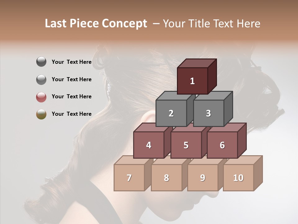 Elderly Closeup Old PowerPoint Template