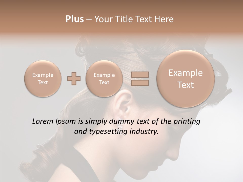 Elderly Closeup Old PowerPoint Template