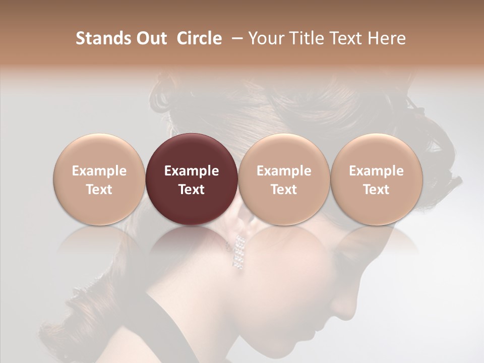 Elderly Closeup Old PowerPoint Template