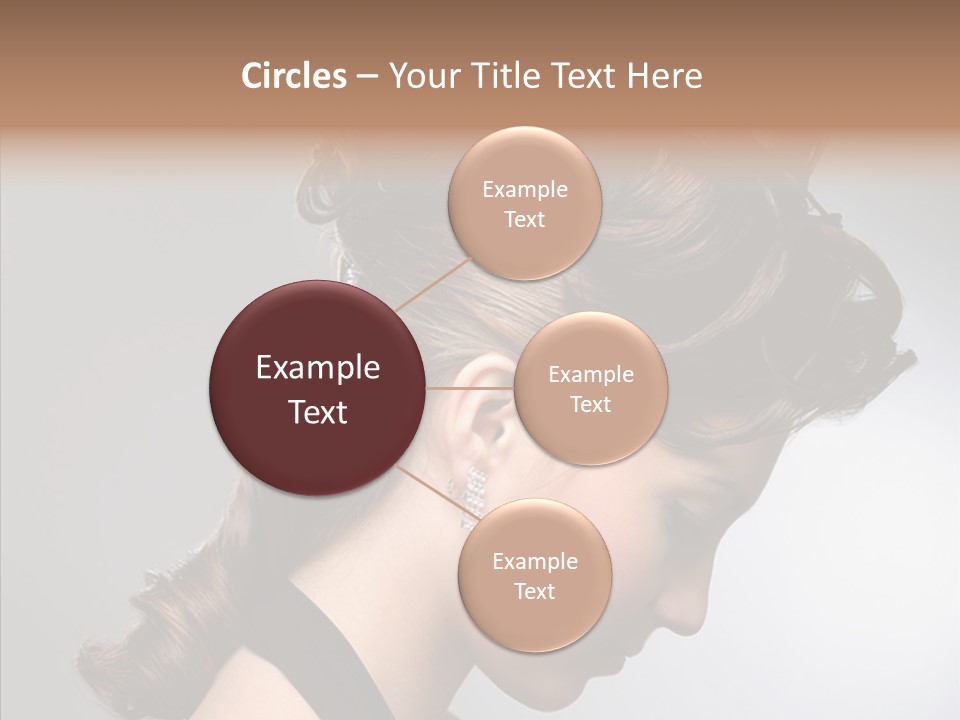 Elderly Closeup Old PowerPoint Template