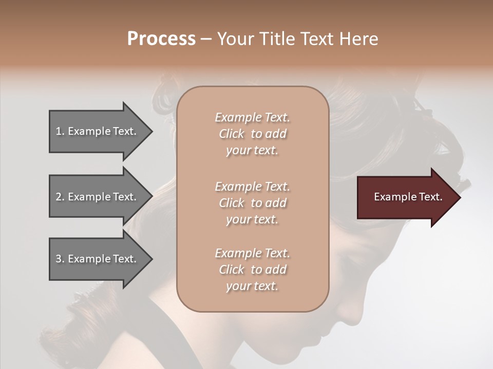 Elderly Closeup Old PowerPoint Template