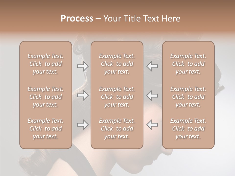 Elderly Closeup Old PowerPoint Template