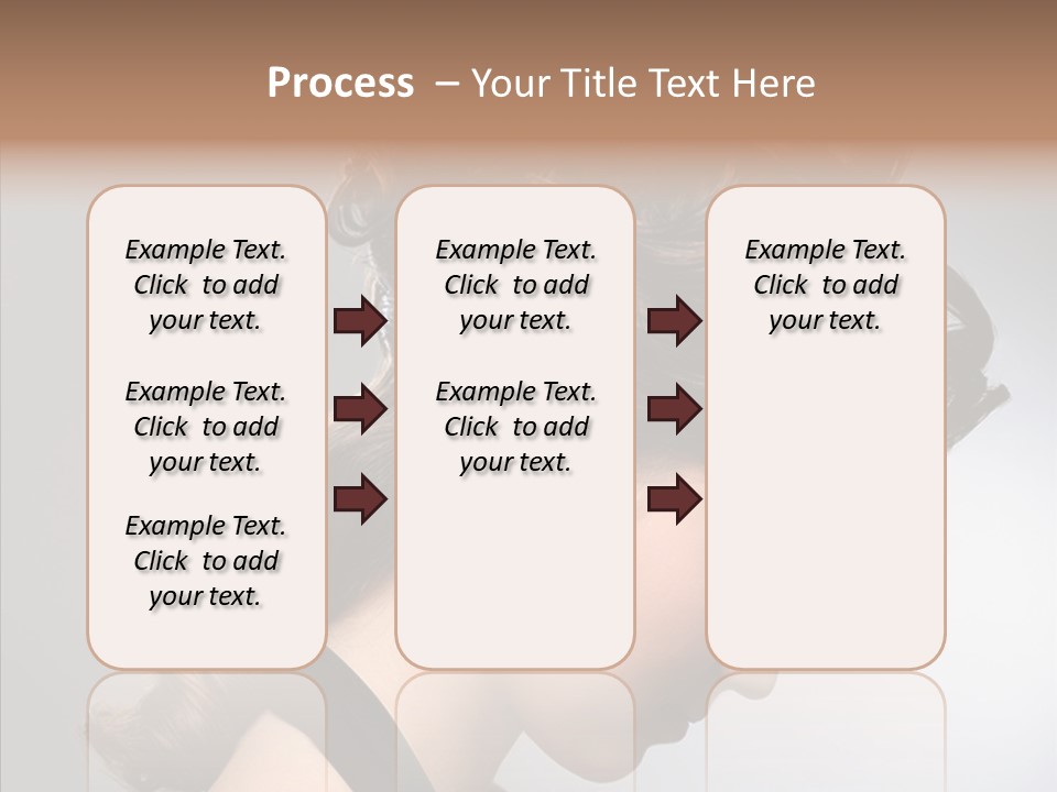 Elderly Closeup Old PowerPoint Template