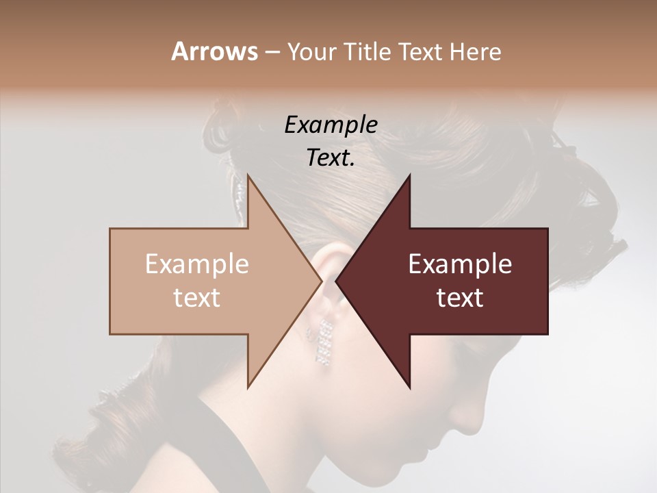 Elderly Closeup Old PowerPoint Template