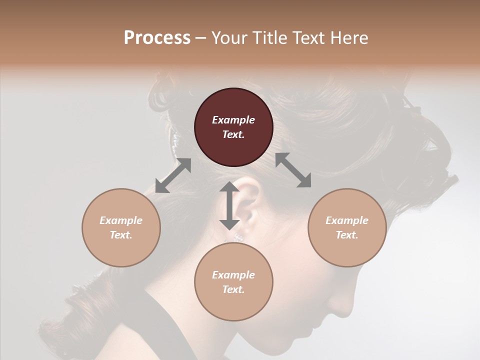 Elderly Closeup Old PowerPoint Template