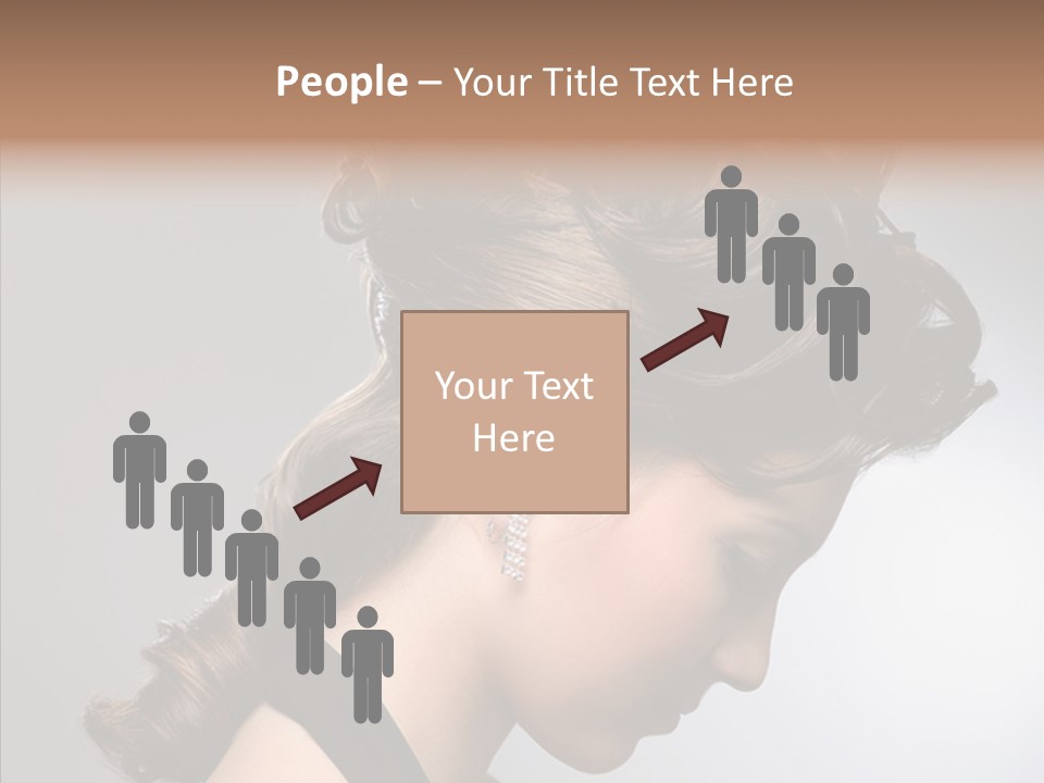 Elderly Closeup Old PowerPoint Template