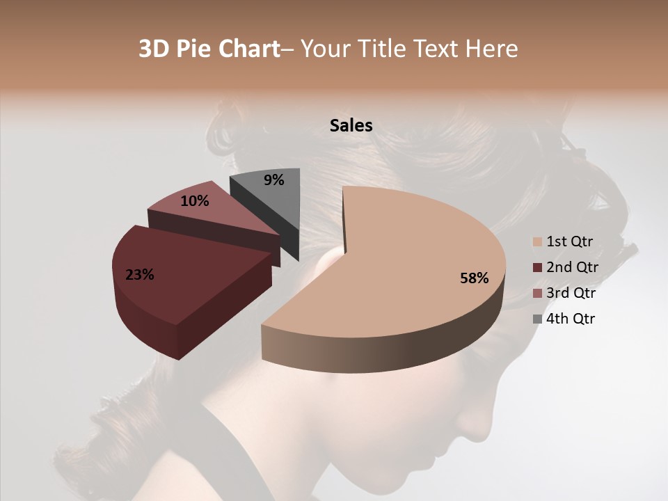 Elderly Closeup Old PowerPoint Template