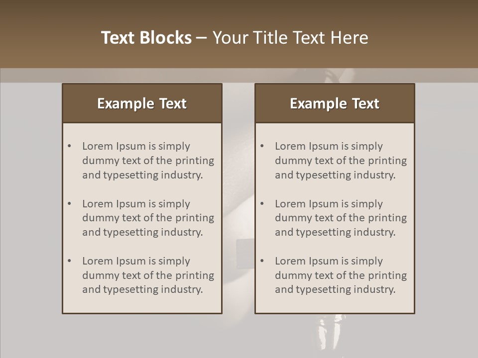 Assistance Care Holding Hands PowerPoint Template