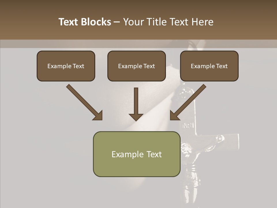 Assistance Care Holding Hands PowerPoint Template