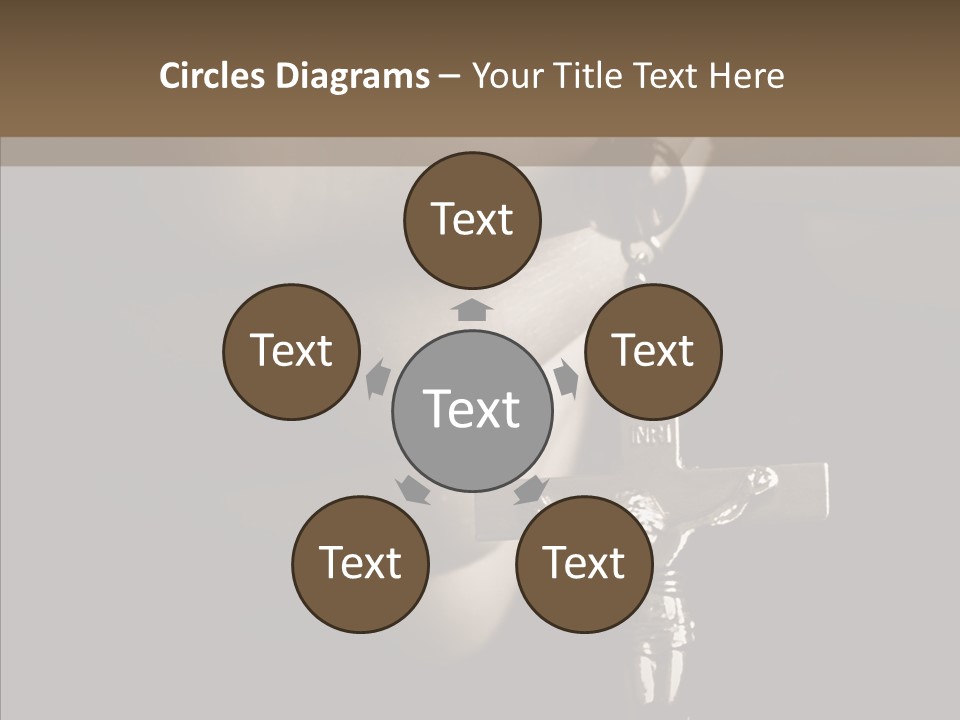 Assistance Care Holding Hands PowerPoint Template