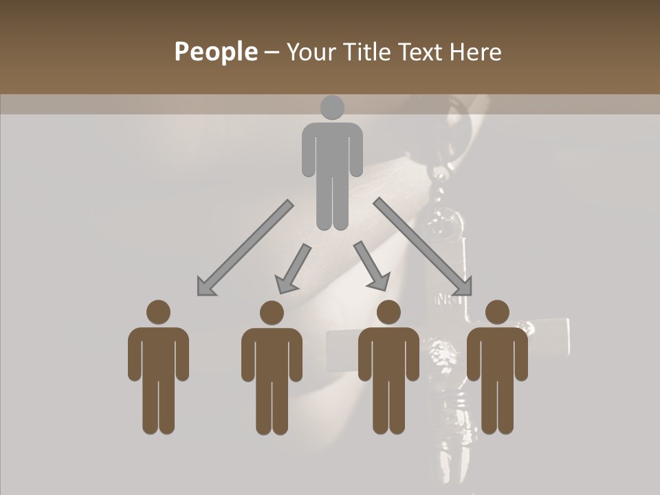 Assistance Care Holding Hands PowerPoint Template