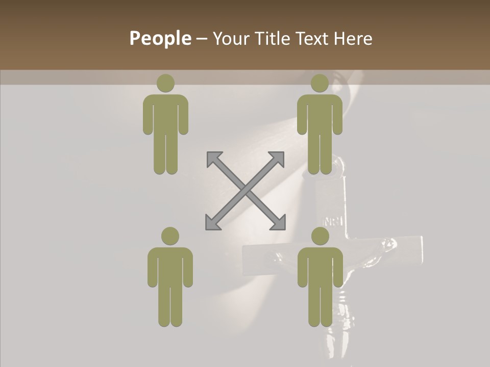 Assistance Care Holding Hands PowerPoint Template